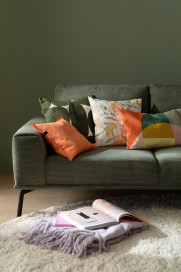 Stage von SCHÖNER WOHNEN - Ecksofa rechts moos