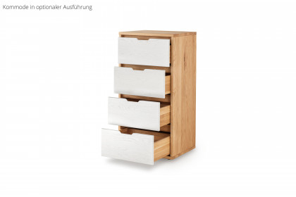 Alabama von Nature Living - Kommode Wildeiche Front grau