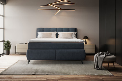 Treviso III von COTTA - Boxspringbett dark-blue