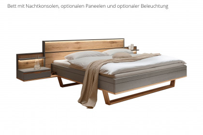 Alabama von Nature Living - Schlafzimmer Wildeiche - grau