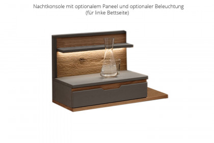 Alabama von Nature Living - Schlafzimmer Wildeiche - grau