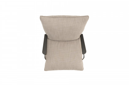 Fluffy von designwerk - Polstersessel taupe
