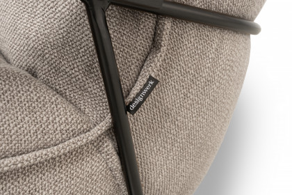 Fluffy von designwerk - Polstersessel taupe