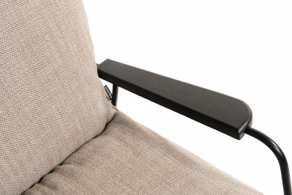 Fluffy von designwerk - Polstersessel taupe