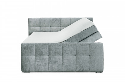 Ratio von Sofa-Team - Boxspringbett silber