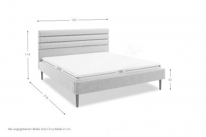 Agadir-Dream von lindaro - Polsterbett beige