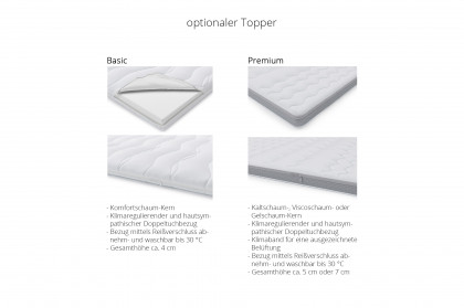 Eagle-Dream II von COTTA - Boxspringbett cream