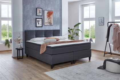 Surrey-BX2520 von Sun Garden - Boxspringbett 180 anthrazit