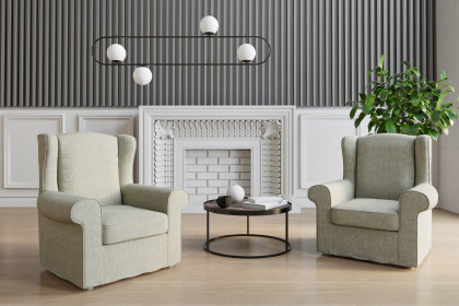 Madonna von Primavera Furniture - Sessel hellgrau