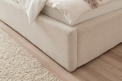 Malindi von lindaro - Polsterbett cremebeige