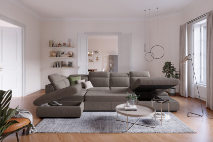 Lorena von COTTA - Couchlandschaft links mud