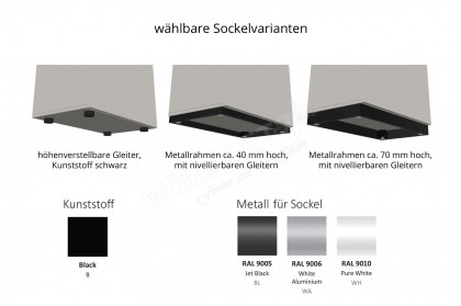 K40 von Nowy Styl - Doppelregal in Akazien-Nachbildung