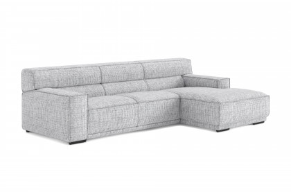 Kubo-LE25 von COTTA - Sofaecke rechts cement
