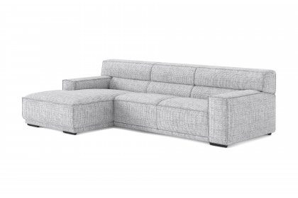 Kubo-LE25 von COTTA - Sofaecke links cement
