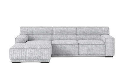 Kubo-LE25 von COTTA - Sofaecke links cement