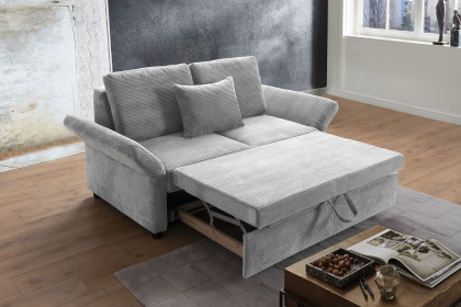 Multiflex Plus 25 von Poco - Schlafsofa hellgrau