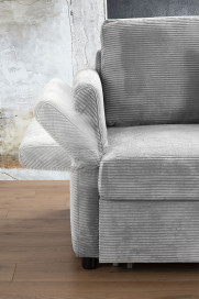 Multiflex Plus 25 von Poco - Schlafsofa hellgrau