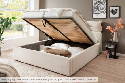 Malindi von lindaro - Polsterbett beige