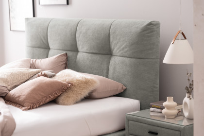 Amoena von ADA Mindful Living - Boxspringbett 180 pastel-turquoise