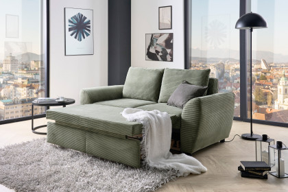 Multiflex Plus 25 von Poco - Schlafsofa olive