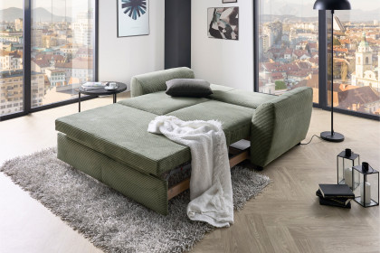 Multiflex Plus 25 von Poco - Schlafsofa olive
