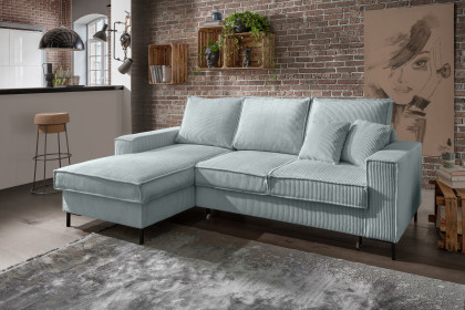 Rom-LE25 von Benformato - Eckcouch Variante links aqua