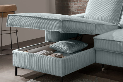 Rom-LE25 von Benformato - Eckcouch Variante links aqua