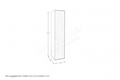 cocoon by rb 305 von Röhr-Bush - Schrank ca. 230 cm breit mit Spiegel & Regal