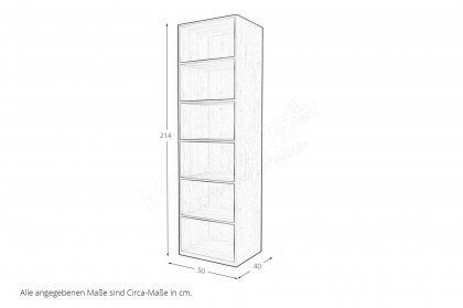 cocoon by rb 305 von Röhr-Bush - Schrank ca. 230 cm breit mit Spiegel & Regal