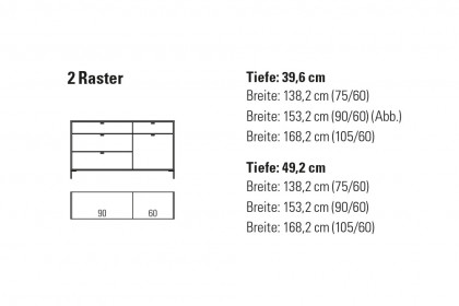 Deviso von Rietberger - Sideboard oxidrot