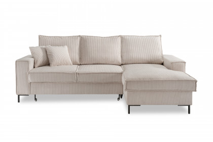 Rom-LE25 von Benformato - Eckgarnitur Variante rechts beige