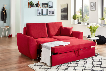 Multiflex Plus 25 von Poco - Schlafsofa rot