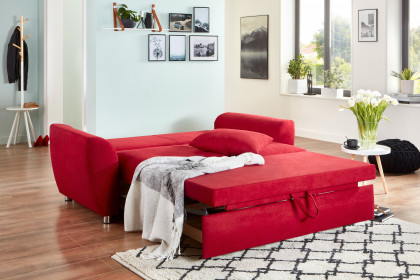 Multiflex Plus 25 von Poco - Schlafsofa rot