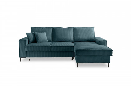 Rom-LE25 von Benformato - Sofaecke Ausführung rechts petrol