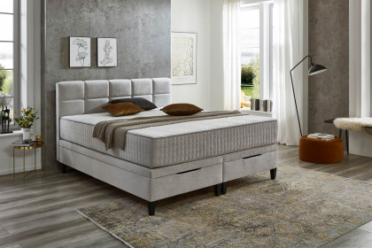 Wien-BX2590 von Sun Garden - Stauraumbett silber
