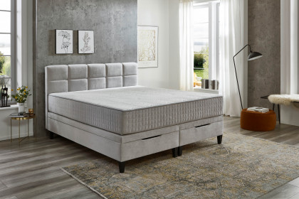Wien-BX2590 von Sun Garden - Stauraumbett silber