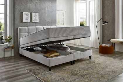 Wien-BX2590 von Sun Garden - Stauraumbett silber