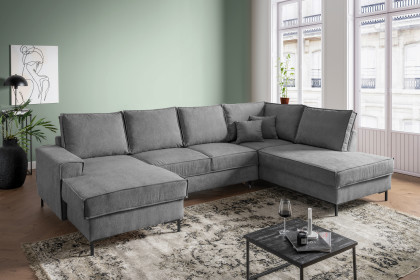 Rom-LE25 von Benformato - Wohnlandschaft Variante rechts anthrazit