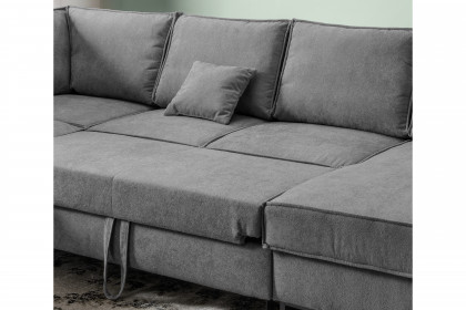 Rom-LE25 von Benformato - Wohnlandschaft Variante links anthrazit
