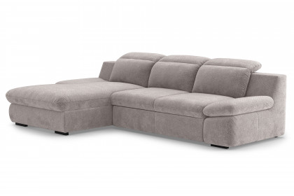 Lorena von COTTA - Eckcouch links silver