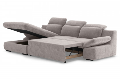 Lorena von COTTA - Eckcouch links silver