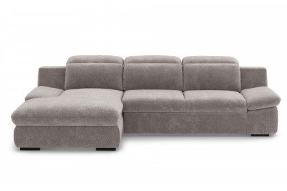 Lorena von COTTA - Eckcouch links silver
