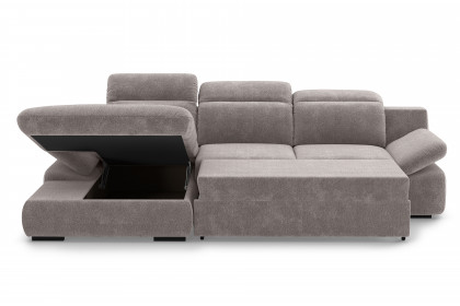 Lorena von COTTA - Eckcouch links silver