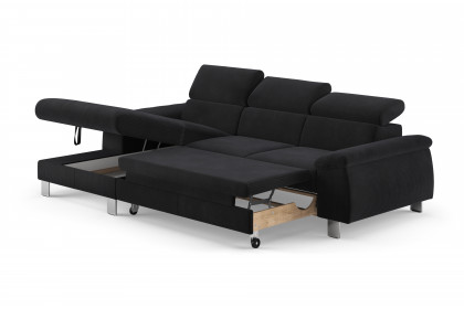 Micky von COTTA - Ecksofa links charcoal