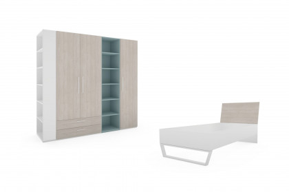 cocoon by rb 305 von Röhr-Bush - Jugendzimmer: Kleiderschrank & Liegenbett