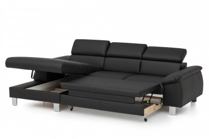 Micky von COTTA - Eckcouch links black