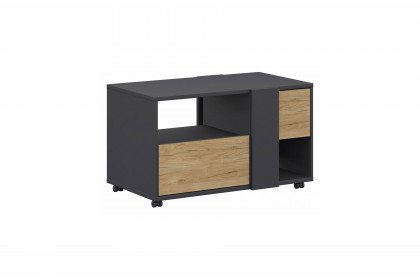qunit by rb 366 von Röhr-Bush - Schwebetürenschrank & Bett mit Cord-Kopfteil