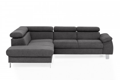 Micky von COTTA - Polstersofa Variante links mud