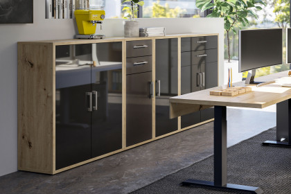 Big Profi Office von Mäusbacher - breites Sideboard mit hochwertiger Melaminharz-Beschichtung