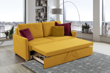 Multiflex Plus 25 von Poco - Sofa mustard